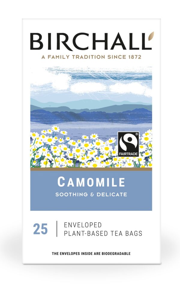 Birchall 25 enveloped Camomile tea bags